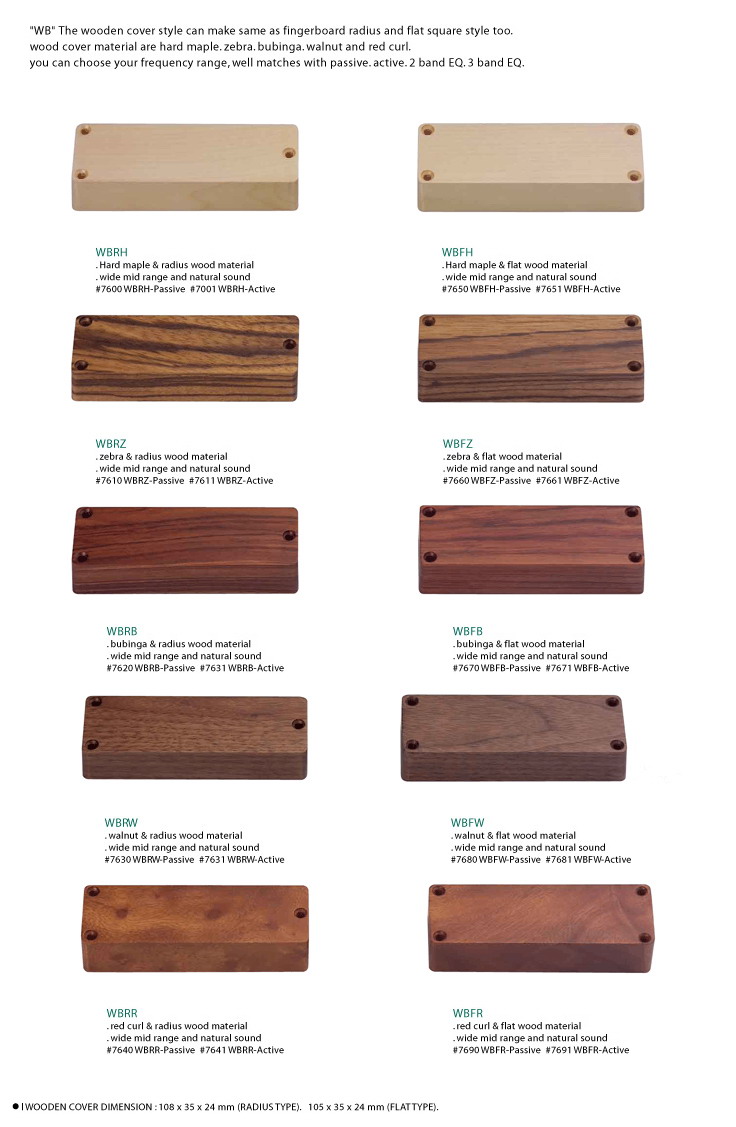 Wood Grain Humbucker - Wood Grain Humbucker Suppliers from guitar parts ...